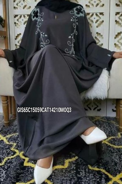 (MOQ 3 PCS) Ruksha Abaya