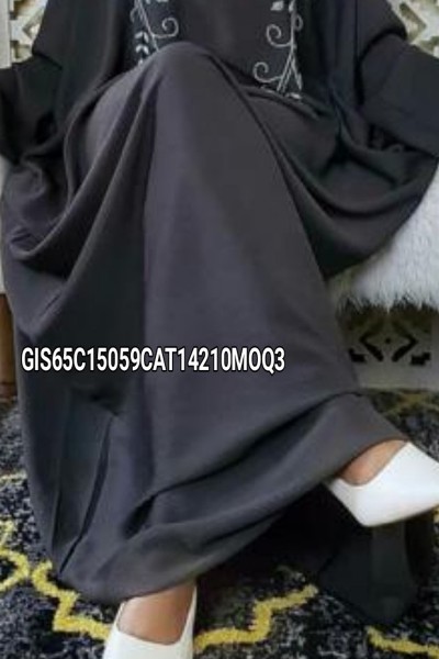 (MOQ 3 PCS) Ruksha Abaya