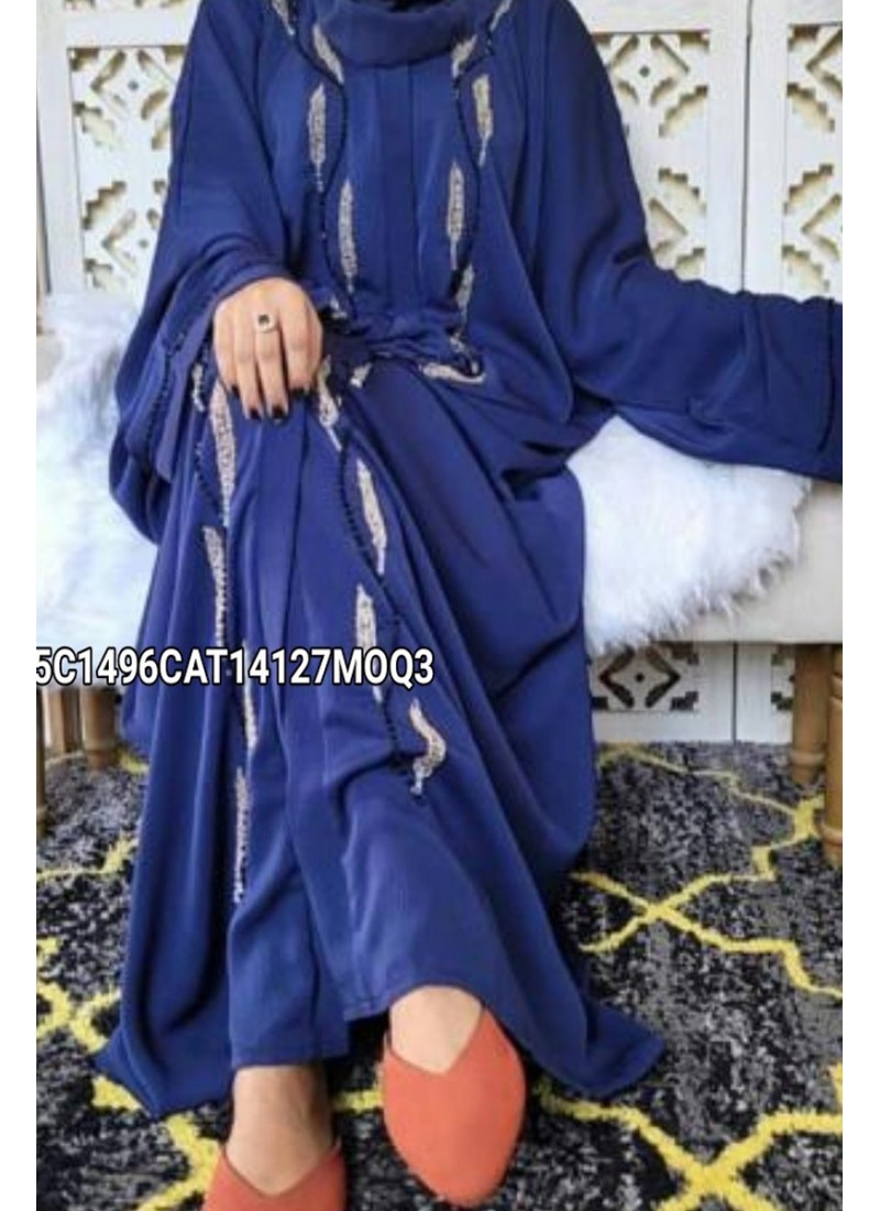 (MOQ 3 PCS) Naseen Abaya