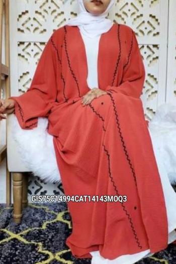 (MOQ 3 PCS) Nawrah Abaya