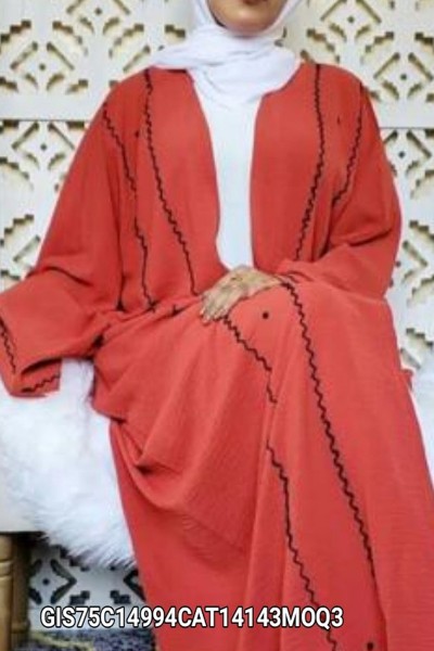 (MOQ 3 PCS) Nawrah Abaya