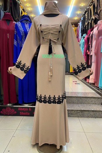 (MOQ 3 PCS) Mehek Abaya