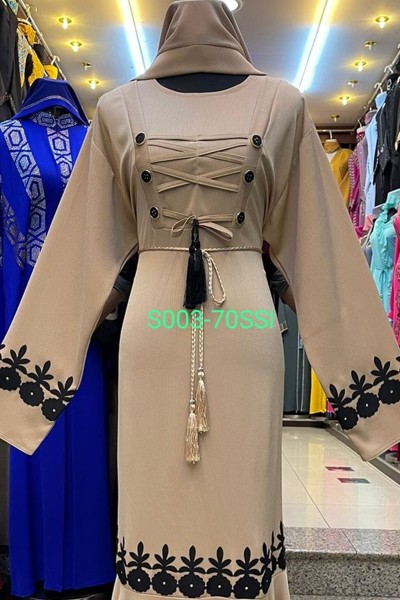 (MOQ 3 PCS) Mehek Abaya