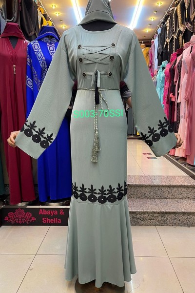 (MOQ 3 PCS) Mehera Abaya