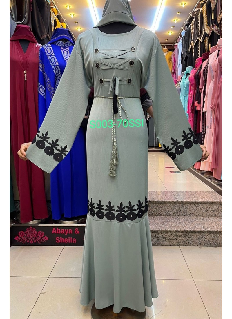 (MOQ 3 PCS) Mehera Abaya