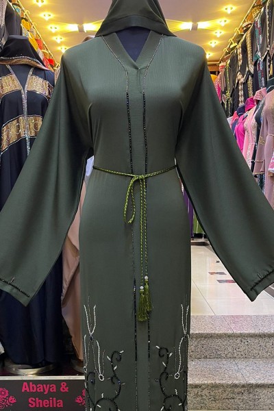 (MOQ 3 PCS) Malaak Abaya