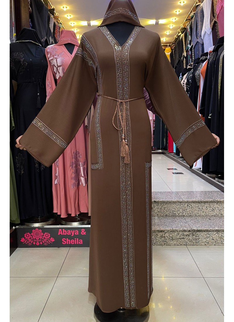 (MOQ 3 PCS) Manar Abaya