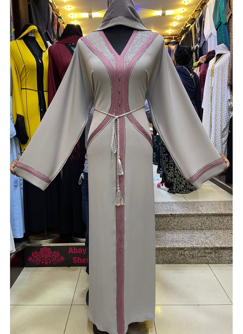 (MOQ 3 PCS) Mannal Abaya