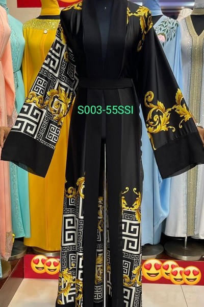 (MOQ 3 PCS) Manoush Abaya