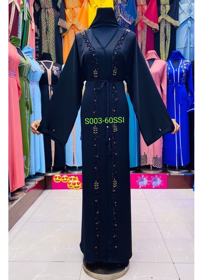 (MOQ 3 PCS) Marjaan Abaya