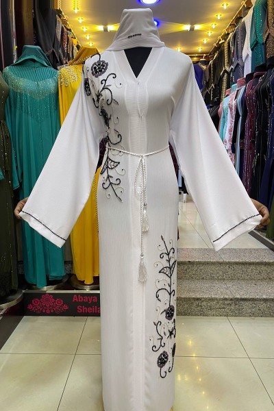 (MOQ 3 PCS) Kanwal Abaya