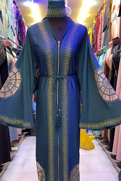 (MOQ 3 PCS) Kalsum Abaya