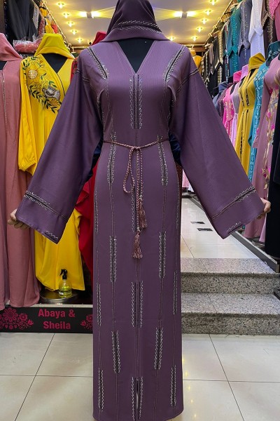 (MOQ 6 PCS) Mahia Abaya