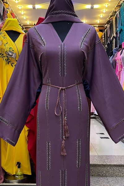 (MOQ 6 PCS) Mahia Abaya