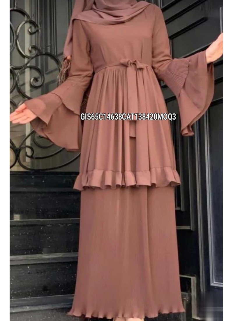 (MOQ 3 PCS) Jahira Abaya