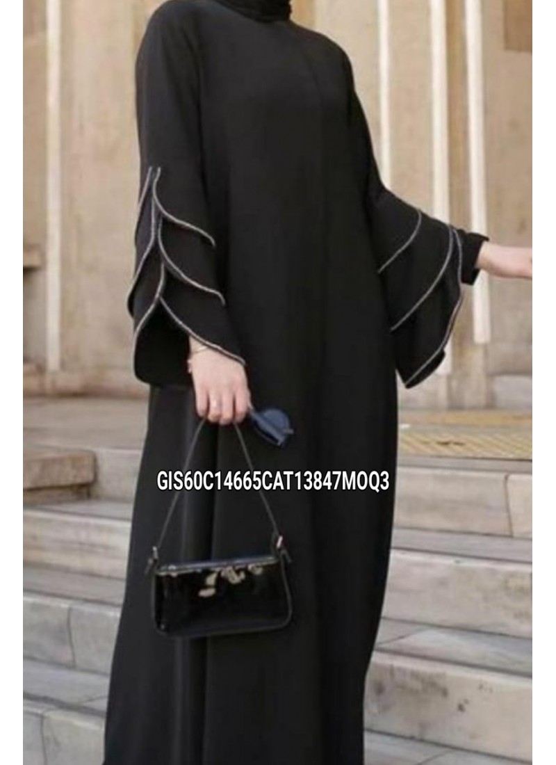 (MOQ 3 PCS) Kalsoom Abaya