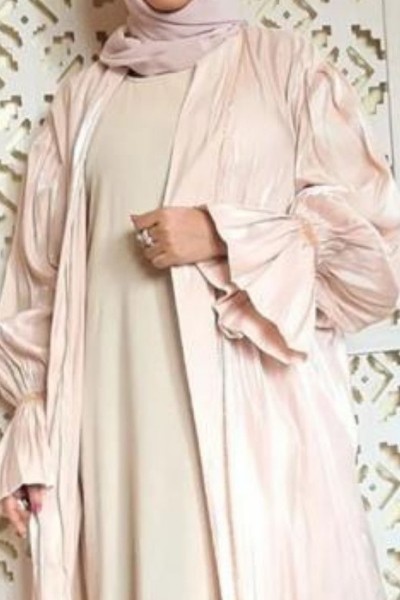 (MOQ 3 PCS) Fainan Abaya