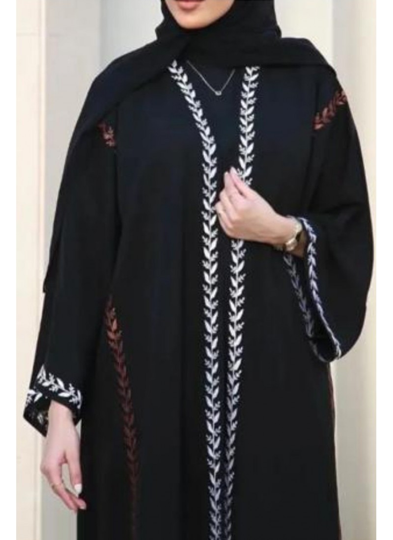 (MOQ 6 PCS) Galiana Emb Abaya