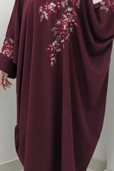 (MOQ 6 PCS) Baiza Emb Abaya