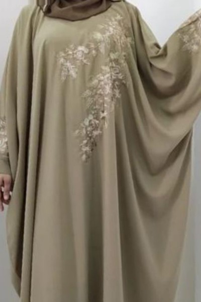 (MOQ 6 PCS) Baria Emb Abaya