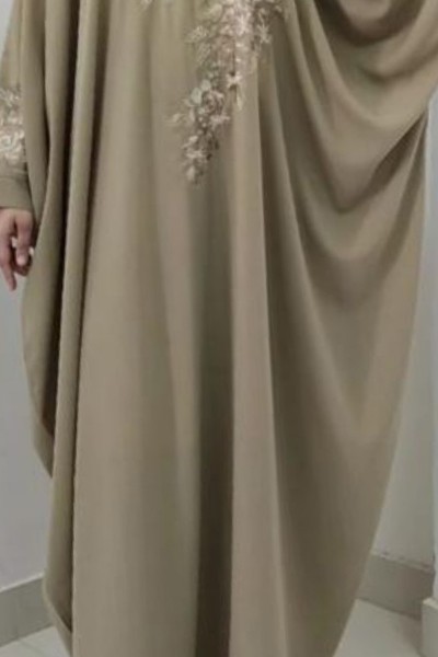 (MOQ 6 PCS) Baria Emb Abaya