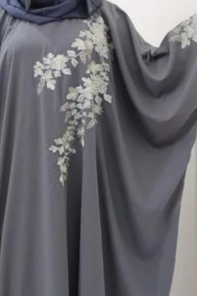 (MOQ 6 PCS) Basan Emb Abaya