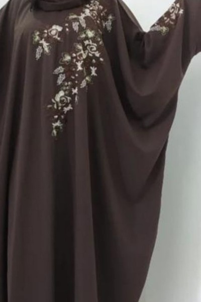 (MOQ 6 PCS) Bashnin Emb Abaya