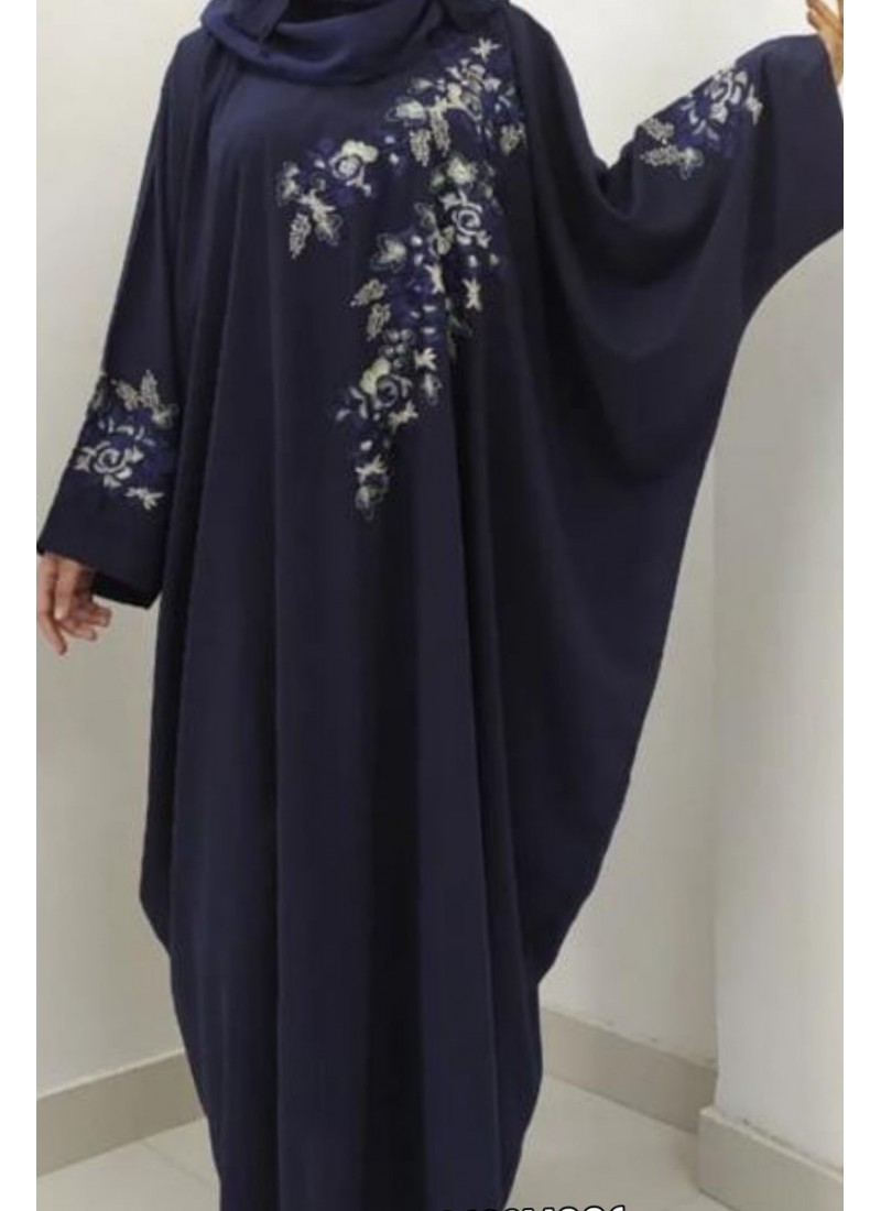 (MOQ 6 PCS) Batina Emb Abaya