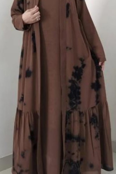 (MOQ 3 PCS) Dazzling Abaya