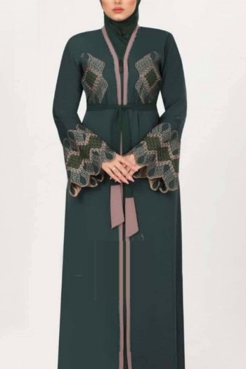 (MOQ 6 PCS) Caliana Emb Abaya