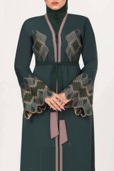 (MOQ 6 PCS) Caliana Emb Abaya