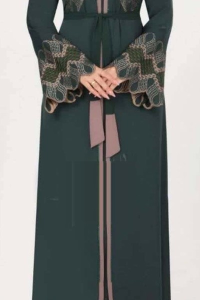 (MOQ 6 PCS) Caliana Emb Abaya