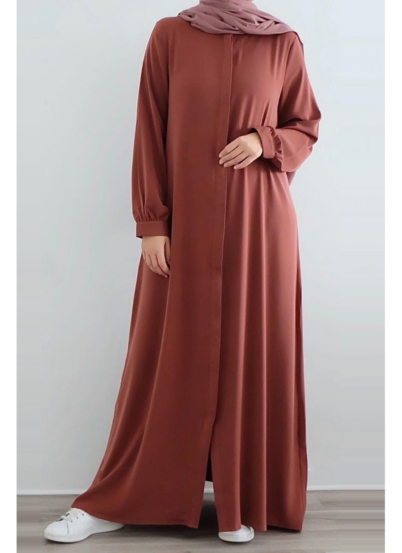 Open Plain Abaya (MOQ 6 PCS)