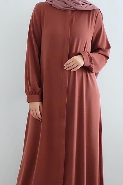 Open Plain Abaya (MOQ 6 PCS)