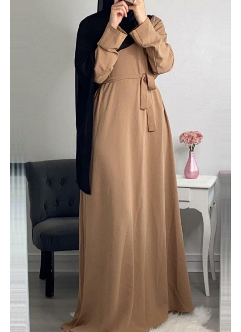 Plain Pocket Abaya (MOQ 6 PCS)