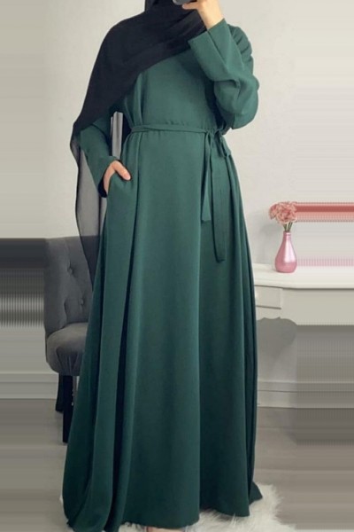 Roza Pocket Abaya (MOQ 6 PCS)