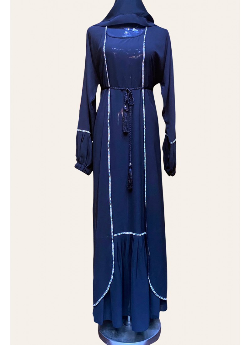 (MOQ 6 PCS) Basma Abaya