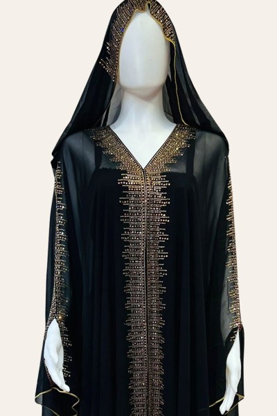 (MOQ 3 PCS) Aima Abaya