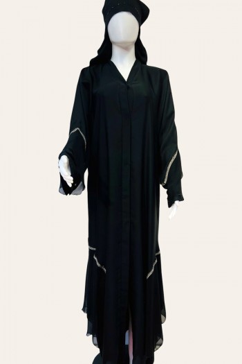 (MOQ 3 PCS) Embellished Abaya