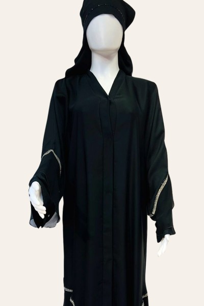 (MOQ 3 PCS) Embellished Abaya