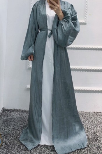 (MOQ 6 PCS) Gulf Shimmer Abaya 