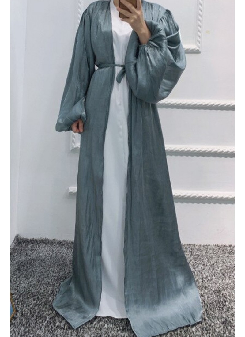 (MOQ 6 PCS) Gulf Shimmer Abaya 