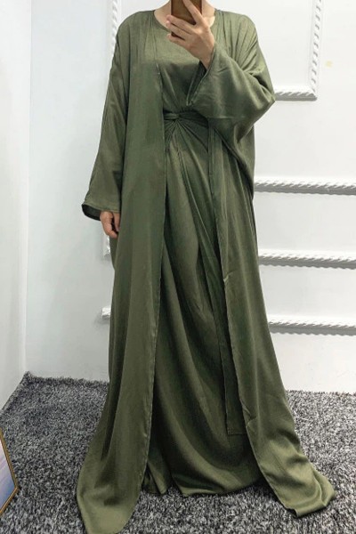 (MOQ 6 PCS) Sophisticated Abaya