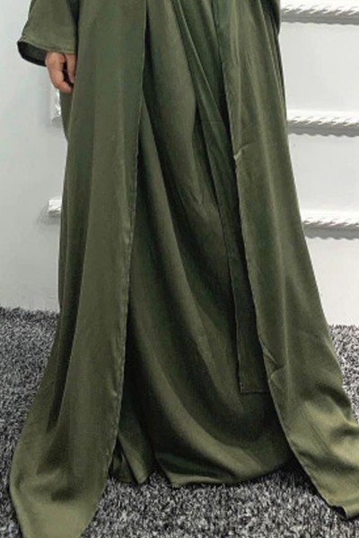 (MOQ 6 PCS) Sophisticated Abaya