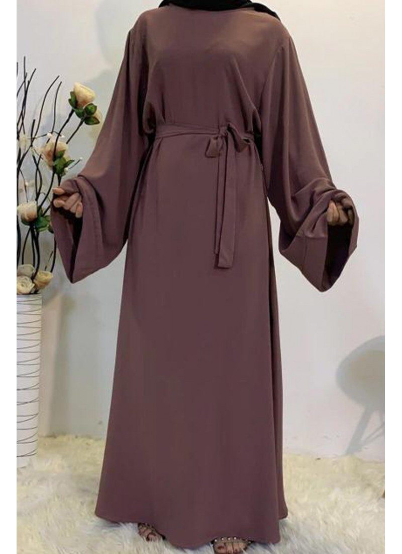 (MOQ 6 PCS) Nahla Plain Abaya