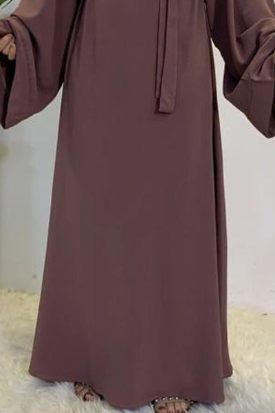 (MOQ 6 PCS) Nahla Plain Abaya