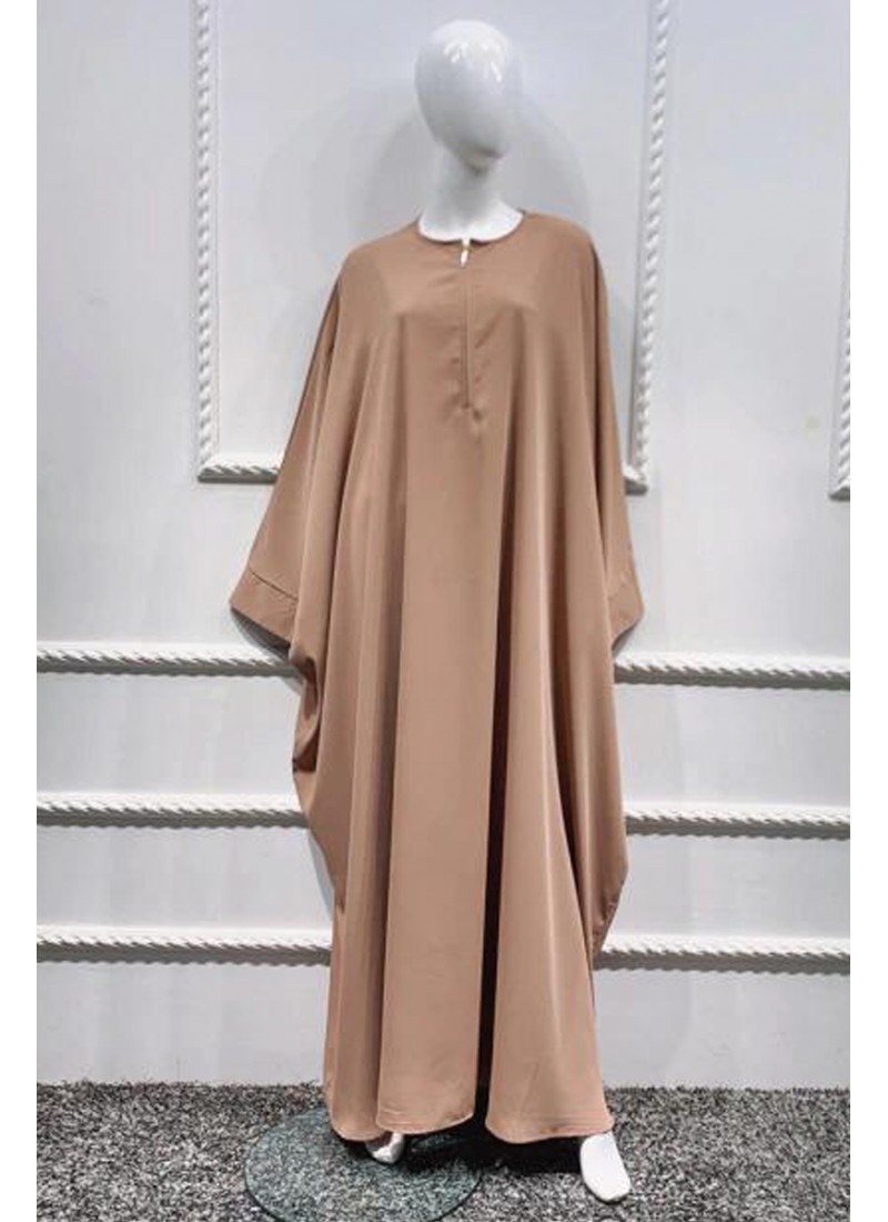 (MOQ 6 PCS) Nawra Plain Abaya