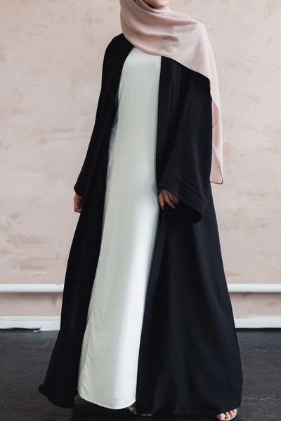 (MOQ 6 PCS) Sabah Plain Abaya