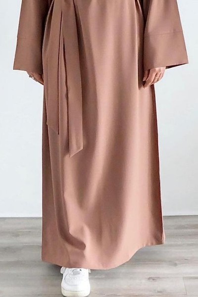 (MOQ 6 PCS) Sada Plain Abaya