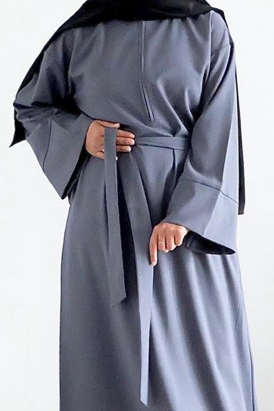 (MOQ 6 PCS) Sahar Plain Abaya